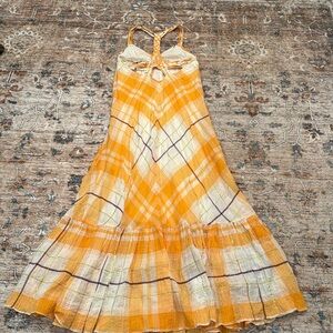 LF- Sunshine dress- yellow, gold & white
